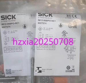 1pc new  SICK IM12-06BPO-NC1 sensor 6027574 - Picture 1 of 3