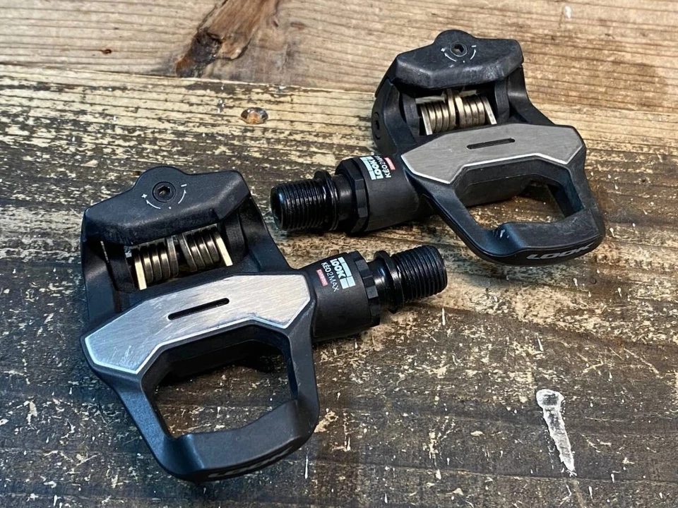 LOOK KEO2 MAX CARBON Binding Pedals Chromoly Shafts Cycling Parts premium price - Image 1 of 4