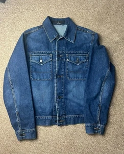 Stone Island Herren Jeansjacke Vintage Größe M Blau Made In Italy Selten - Bild 1 von 9