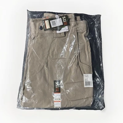 Pantalones 5.11 Tactical Stryke Para Hombre 30x34 Beige Carga Ripstop Foto 1 de 4