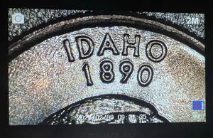 2007 D Idaho State Quarter Die Break, Die Striae, Mint State Uncirculated - Picture 1 of 8