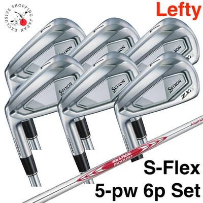 Dunlop SRIXON ZXi5 Lefty Iron Wedge #5-pw 6p Set S-Flex Modus3 Tour 105 Steel JP - Image 1 of 4