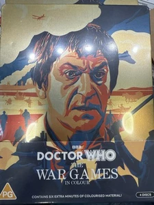 Doctor Who The War games Blu Ray Steel book In Stock Now - Picture 1 of 2