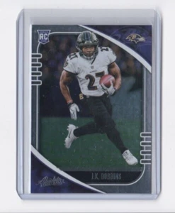 Tarjeta de novato de fútbol absoluto Panini J.K. Dobbins 2020 - se envía gratis - Imagen 1 de 23
