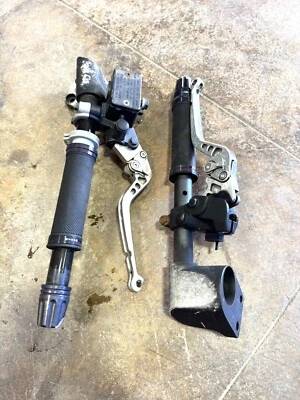 2008 2017 Kawasaki Ninja 250 300 All Models OEM Handlebar,Cylinder,Clutch Handle - Image 1 of 3