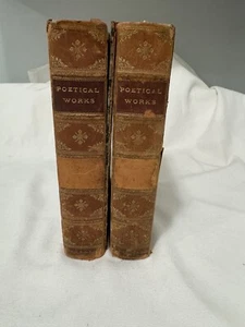 Fine Calf Leather 2 Vol.  1899 The Poetical Works of Robert Browning Macmillan - Bild 1 von 24