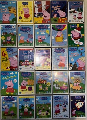 Peppa Pig DVD Bundle TV Series Childrens, Family, Animation, Multiple Selection - Image 1 of 2