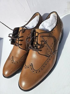 Johnston & Murphy Herren Henrick Budapester hellbraun Vollnarbenleder 15-3270 - Bild 1 von 4