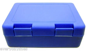 ** Blue Plastic Multi Purpose Storage Box / Lunch Box / Craft Box / Tool Box ** - Picture 1 of 5