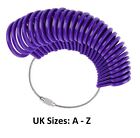 *UK Sizes* British Ring Finger Sizer Measurer Stick Mandrel Gauge Tool A-Z+5 27