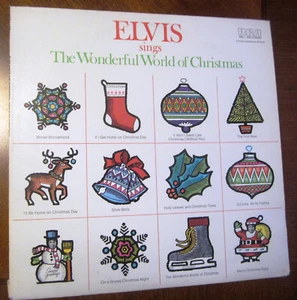 Elvis Sings The Wonderful World Of Christmas Album Vinyl LP 1971 ANL1-1936 Good - Picture 1 of 3
