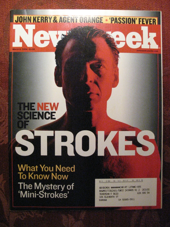 NEWSWEEK March 8 2004 The New Science Of STROKES  - Image 1 of 1