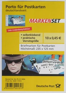 Markenset Udo Lindenberg Folienblatt FB 9 2807 selbstklebend postfrisch - Bild 1 von 2
