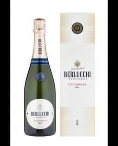 1 bottigliA FRANCIACORTA Berlucchi Cuvèe imperiale Brut, con astuccio - Foto 1 di 1
