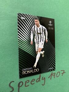 Topps UEFA Champions League 20 2021 Knockout Juventus Ronaldo #92/99