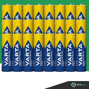 24 x Varta Pro Industrial AA Mignon Batterien LR6 MN1500 1,5V in praktischer Box