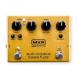 Used MXR M287 Sub Octave Bass Fuzz Bass Guitar Effects Pedal - Picture 1 of 5