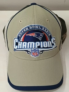 NEW ENGLAND PATRIOTS SUPER BOWL XXXIX (39) CHAMPS REEBOK LOCKER ROOM HAT - Picture 1 of 4