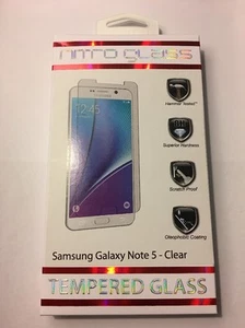 Nitro Tempered Glass Screen Protector For Samsung Galaxy Note 5, ZNITRO, CLEAR - Picture 1 of 1
