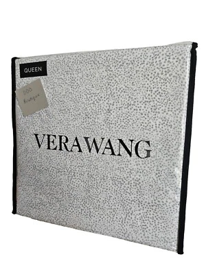 Nuevo en Paquete Juego de Sábanas Vera Wang Gris Punto Envejecido QUEEN 4 piezas Algodón Lujo Tejido Satinado Foto 1 de 4