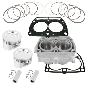 Cylinder And Piston Ring Kit Gasket For Polaris Ranger XP 700 4X4 2005 2006-2008 - Picture 1 of 1