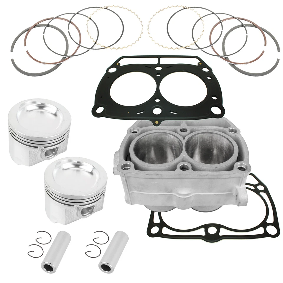 Cylinder And Piston Ring Kit Gasket For Polaris Ranger XP 700 4X4 2005 2006-2008 - Image 1 of 1