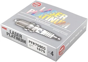 SET OF 4 GENUINE FOR VW AUDI TFSI NGK PFR7S8EG LONGLIFE SPARK PLUGS - 06H905601A - Afbeelding 1 van 1