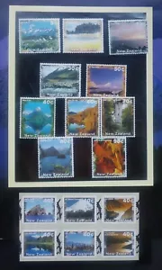 NUEVA ZELANDA "FAMOUS SCENIC HIGHLITES" CONJUNTO COMO NUEVO NH** CAN. ENVÍO PEINE $1.99. ENVÍO - Imagen 1 de 1