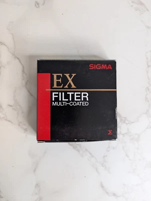 GENUINE SIGMA EX MULTI COATED 58mm w mc c-pl LENS - Original Packaging - Image 1 of 4