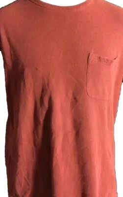 Camisa Para Hombres Talla L Óxido Grueso Tejido Frontal Bolsillo Único Por Austin Clothing Co Foto 1 de 3