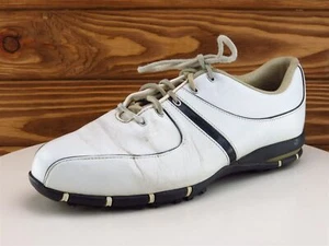 Nike Size 8 Women Sneaker White Leather M - Picture 1 of 11