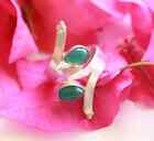 Good Look Green Onyx Ring Handmade 925 Sterling Silver Woman Ring All Size Ab647