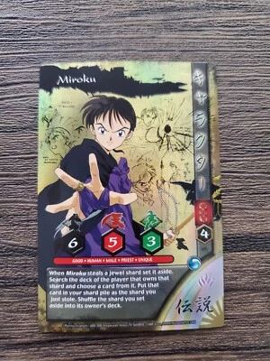 Inuyasha TCG - Kijin Subset - Miroku LS7 - Image 1 of 2