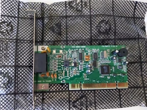 56.6kbps Internal PCI Modem Card Retro PC Computing Peripheral - Picture 1 of 3