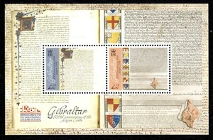 Gibraltar 2015 Magna Carta - Library Festival Mint MNH Miniature Sheet SC 1539 - Picture 1 of 1