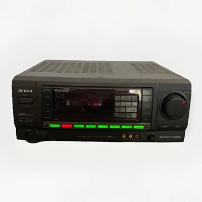 Aiwa AV-X220 Super T-Bass Home Theater AV Surround Sound Stereo Receiver - Image 1 of 4