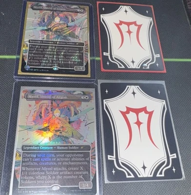 Myrel, Shield of Argive NM Halo Foil MTG Secret Lair Countdown Unplayed Magic 2 - Image 1 of 2