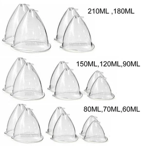 Tazas de levantamiento de glúteos de 60 ml-210 ml de repuesto para máquina de terapia de vacío - Imagen 1 de 20