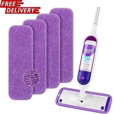 BRANDED HOMEXCEL Reusable Microfiber Mop Pads for Swiffer PowerMop, Power Mop Pads Refil