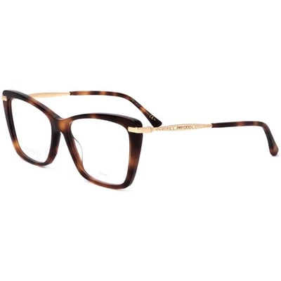 Jimmy Choo Women's 54mm Havana Opticals JC297-086-54 - Image 1 of 3