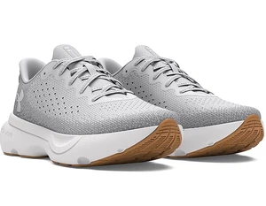 NIB MEN'S UNDER ARMOUR 3027523 107 UA INFINITE GREY/L GREY SNEAKERS SHOES $120 - Picture 1 of 5