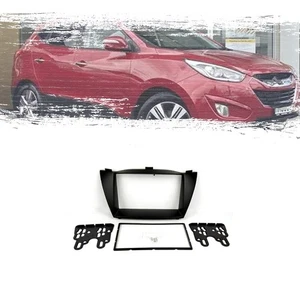Car Stereo Fascia Dash Panel 2 Din Frame For Hyundai IX35/Tucson 2010+ E - Picture 1 of 5