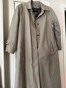DAMEN LONDON FOG Größe 8 Haustier. Hellbraun mit Innenfutter 4 Knöpfe Mantel - Bild 1 von 6