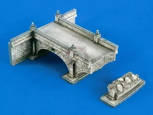 Destroyed Stone Bridge System Section WWII Resin Diorama 2054 Verlinden 1/72 - Imagen 1 de 1