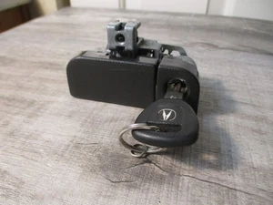 1997-1999 Acura CL Glove Box Latch Handle With Lock and Key Black OEM CA Car - Picture 1 of 7