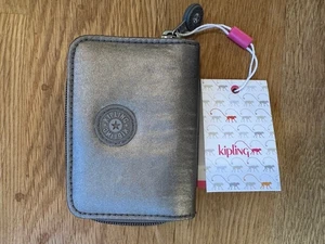Kipling metallic gold purse wallet - Picture 1 of 12