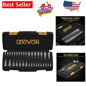 High Torque Master 34-Piece Torx Socket Set with Polished Case for Easy Storage - Bild 1 von 9