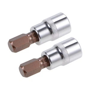 3/8pouce Pointe Prise Sockets H S2 Acier 48mm Longueur 3/8" H10 - Imagen 1 de 3
