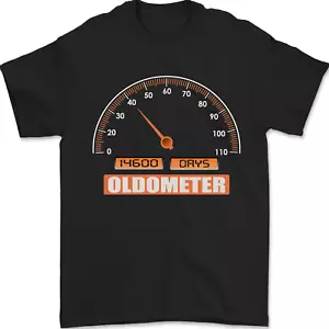 40th Birthday 40 Year Old Ageometer Funny Mens T-Shirt 100% Cotton - Picture 1 of 15