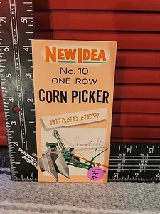  Nuevo folleto recolector de maíz Idea No.10 One Roll - Imagen 1 de 3
